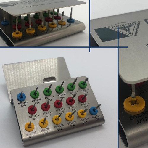 Strumenti Dentali Azdent Lucidatura Kit Professionale Per Lucidatura Ceramica E Porcellana - Laboratorio Odontoiatrico AZDENT Kit Lucidatura Protesi Dentarie - Foto 2