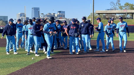 Baseball Extinguishes Flames in 2-1 Series Win