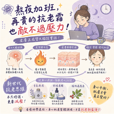 你的保養品遇到焦慮會當機？配方師帶你聊聊大腦跟皮膚的生化地下情