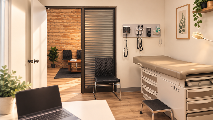 Warm Modern Medical Exam Room.png
