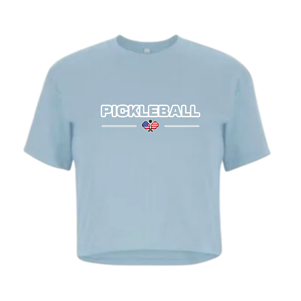 Thumbnail: Women’s Crop Top Pickleball with Paddle