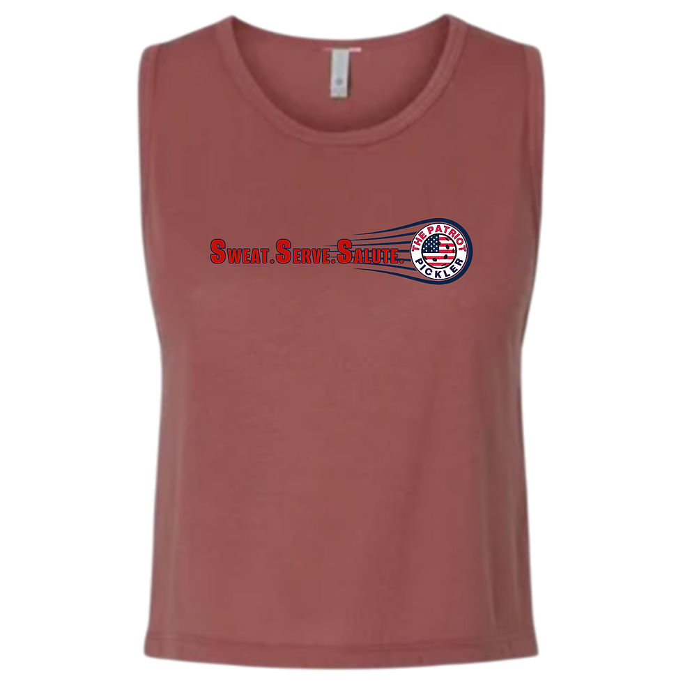 Thumbnail: Women’s Tank Top Sweat. Serve. Salute.