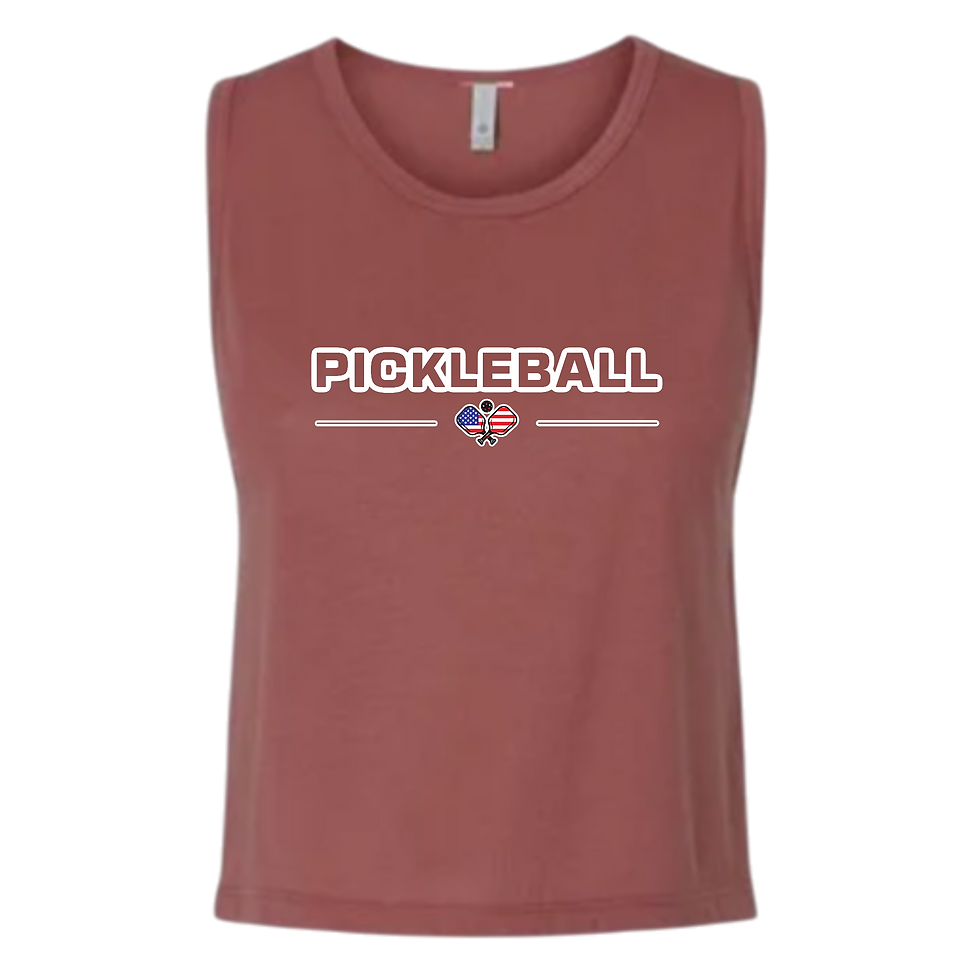 Thumbnail: Women’s Tank Top Pickleball with Paddles