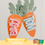 Thumbnail: Personalised Easter Carrot Basket Tag
