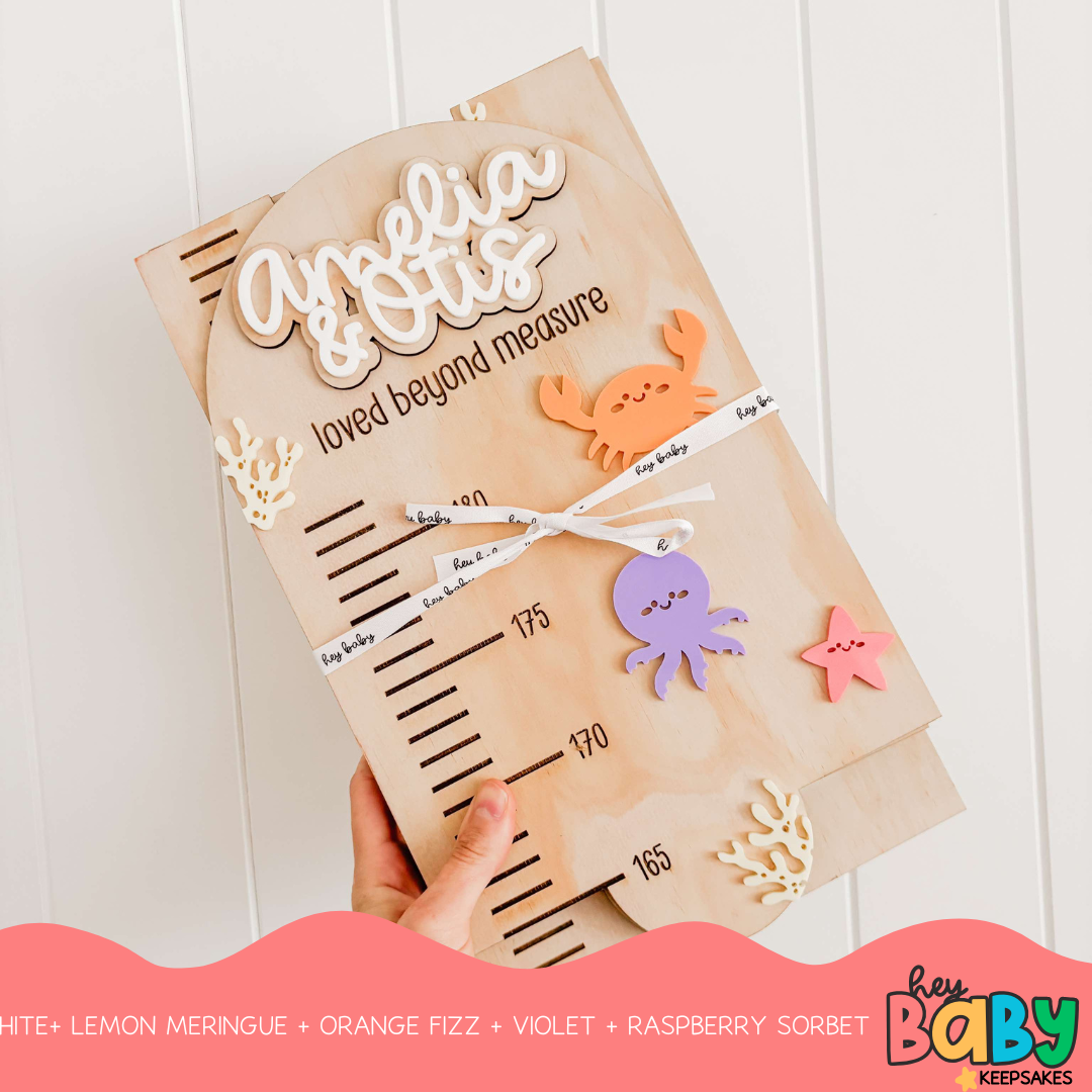 Growth Chart | in UNDER THE SEA