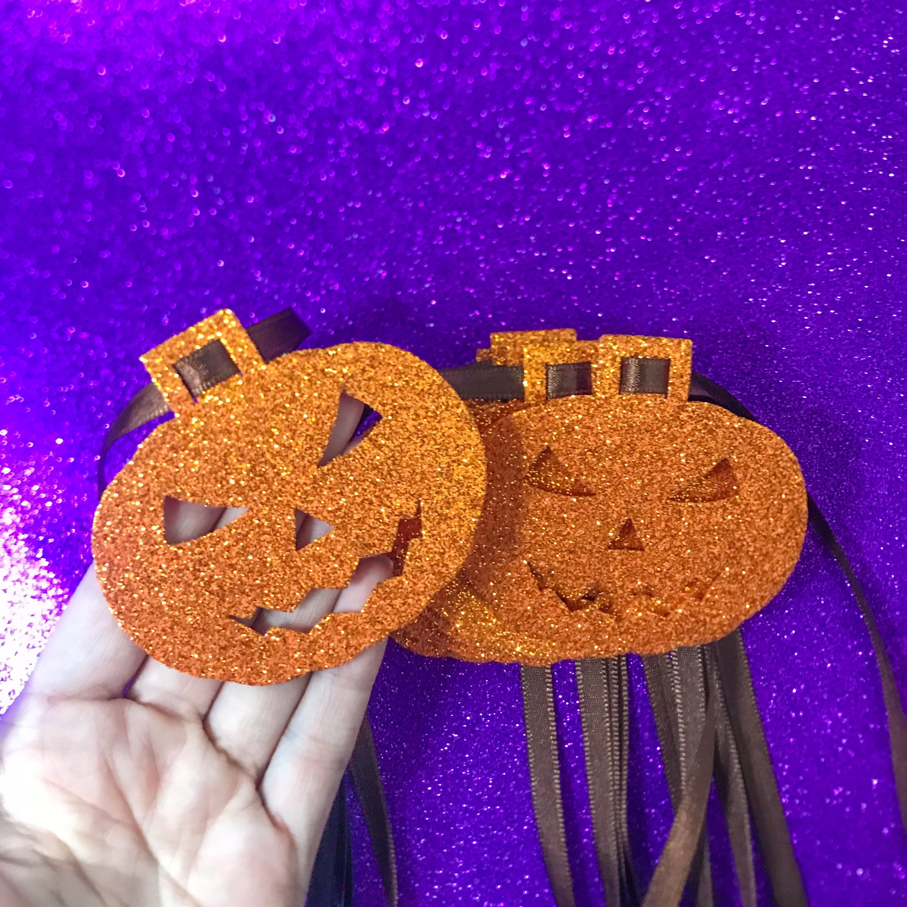 Bat and Pumpkin Bibs - Pack of 10/20/50