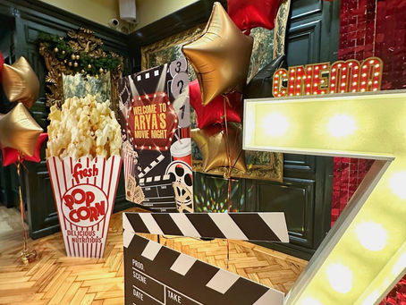 Movie Night Birthday Party
