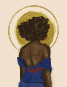 Mary Mary, 17 x 22 in, 2020
