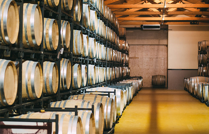 White wine production