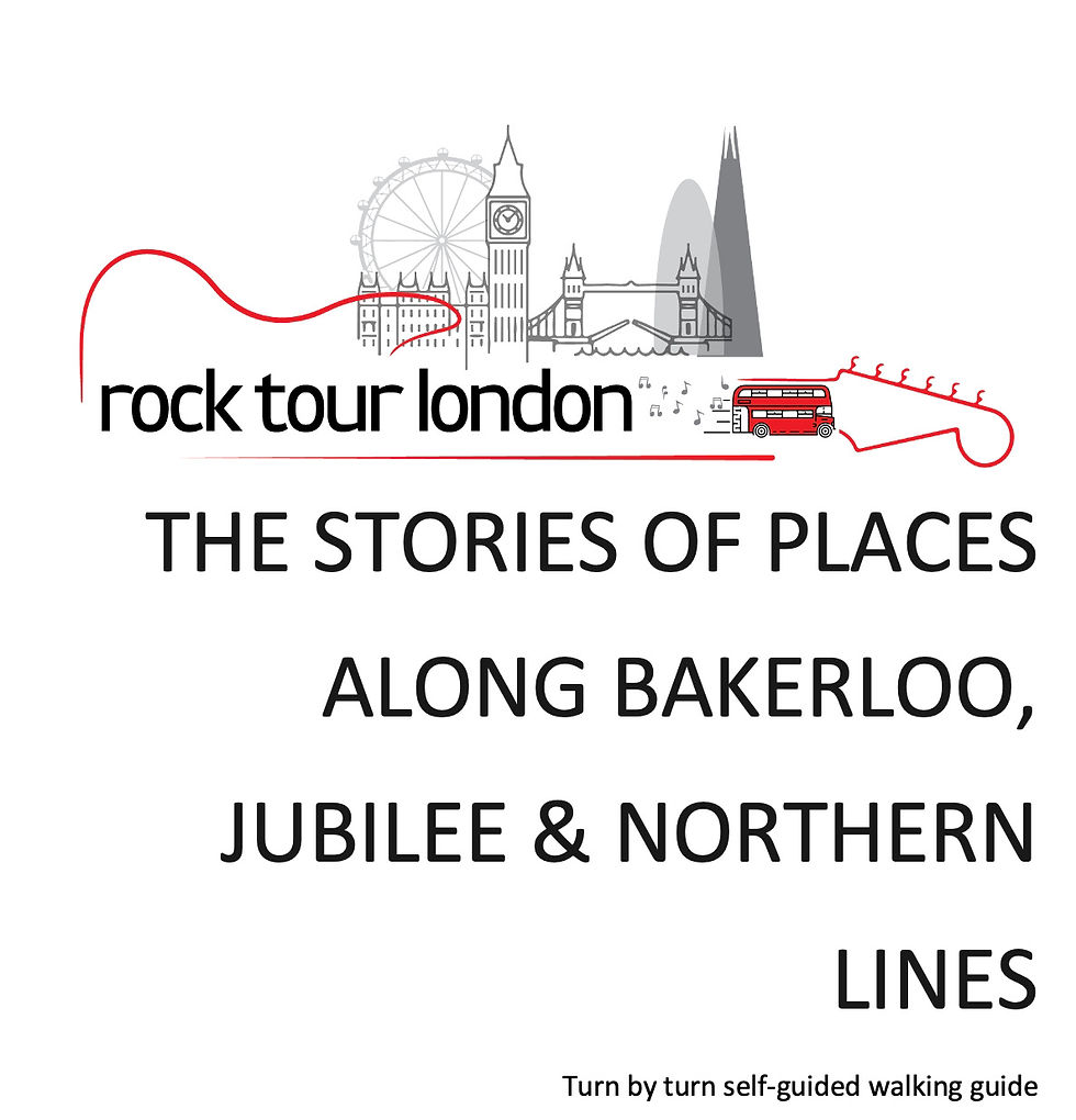 walking guide - The Stories of Places Along Bakerloo, Jubilee & Northern Lines
