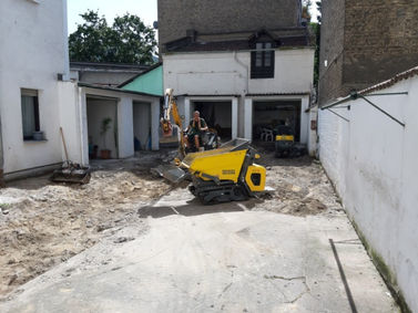 Eine individuelle Hofeinfahrt