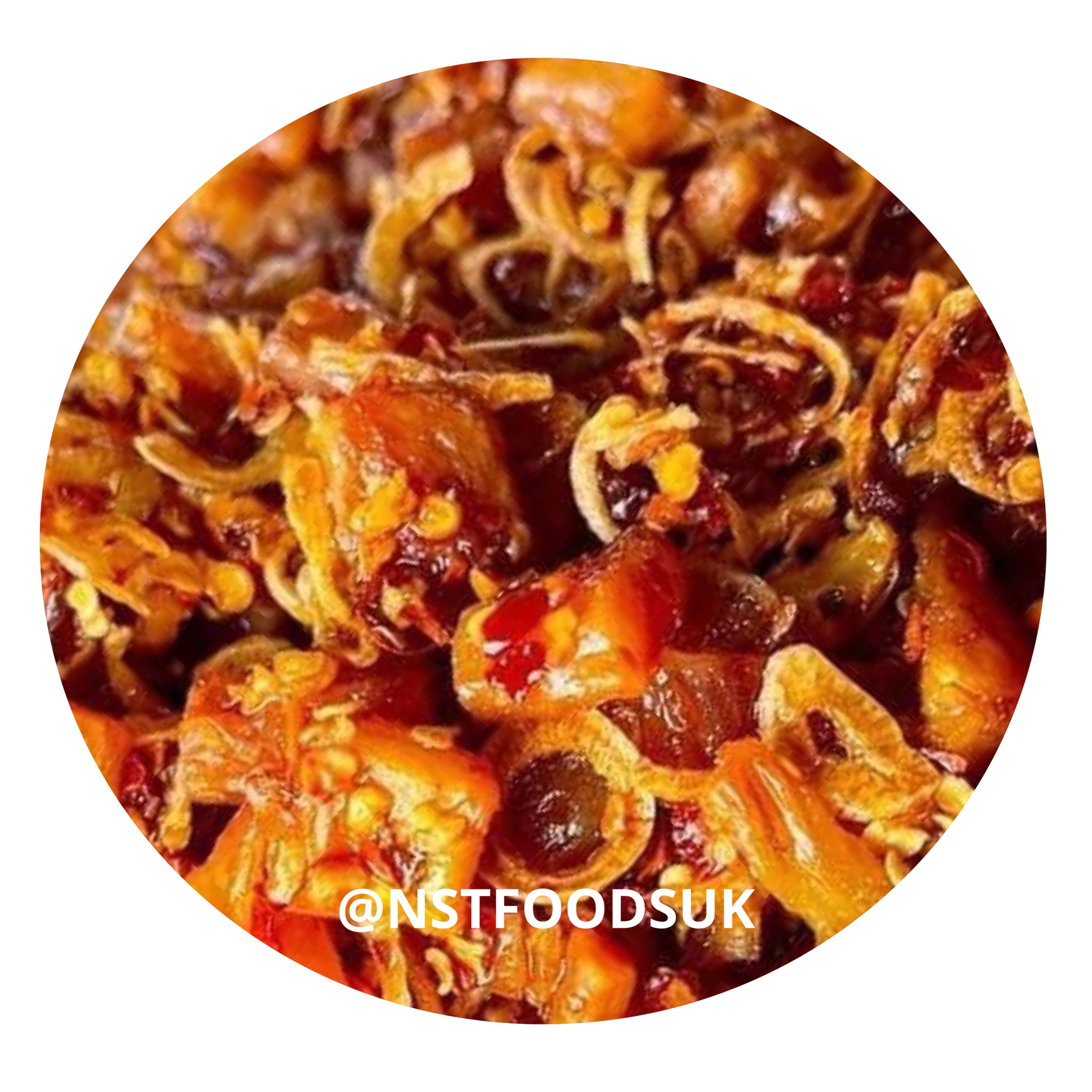 NST ငါးခြောက်တုံးစပ်ကြော် (Spicy Fried Dried Fish)