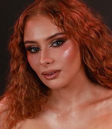 Full Glam makeup example