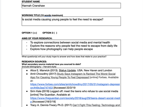 Essay Proposal 