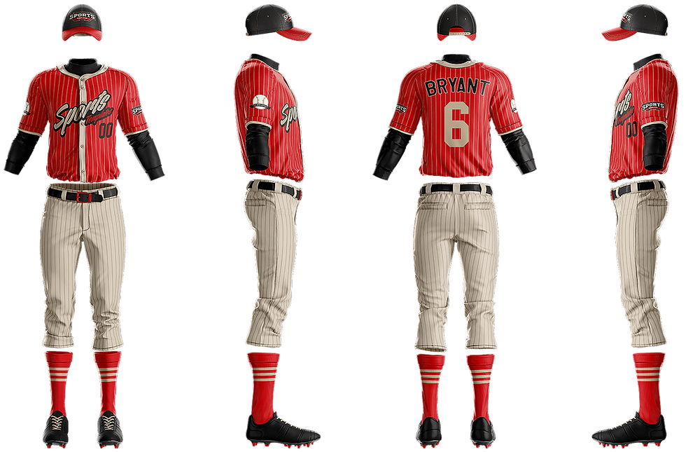 Thumbnail: Men's Outdoor Big & Tall Long Sleeve Moisture Wicking Performance Baseball Shirt