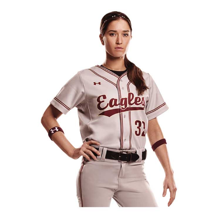 Thumbnail: Customized Men's Amals Sublimated Baseball T-Shirt
