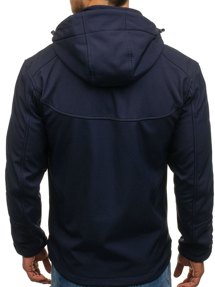 Thumbnail: Men's Lightweight Softshell Coat Sportswear Zipper Windbreaker Bomber Jacket