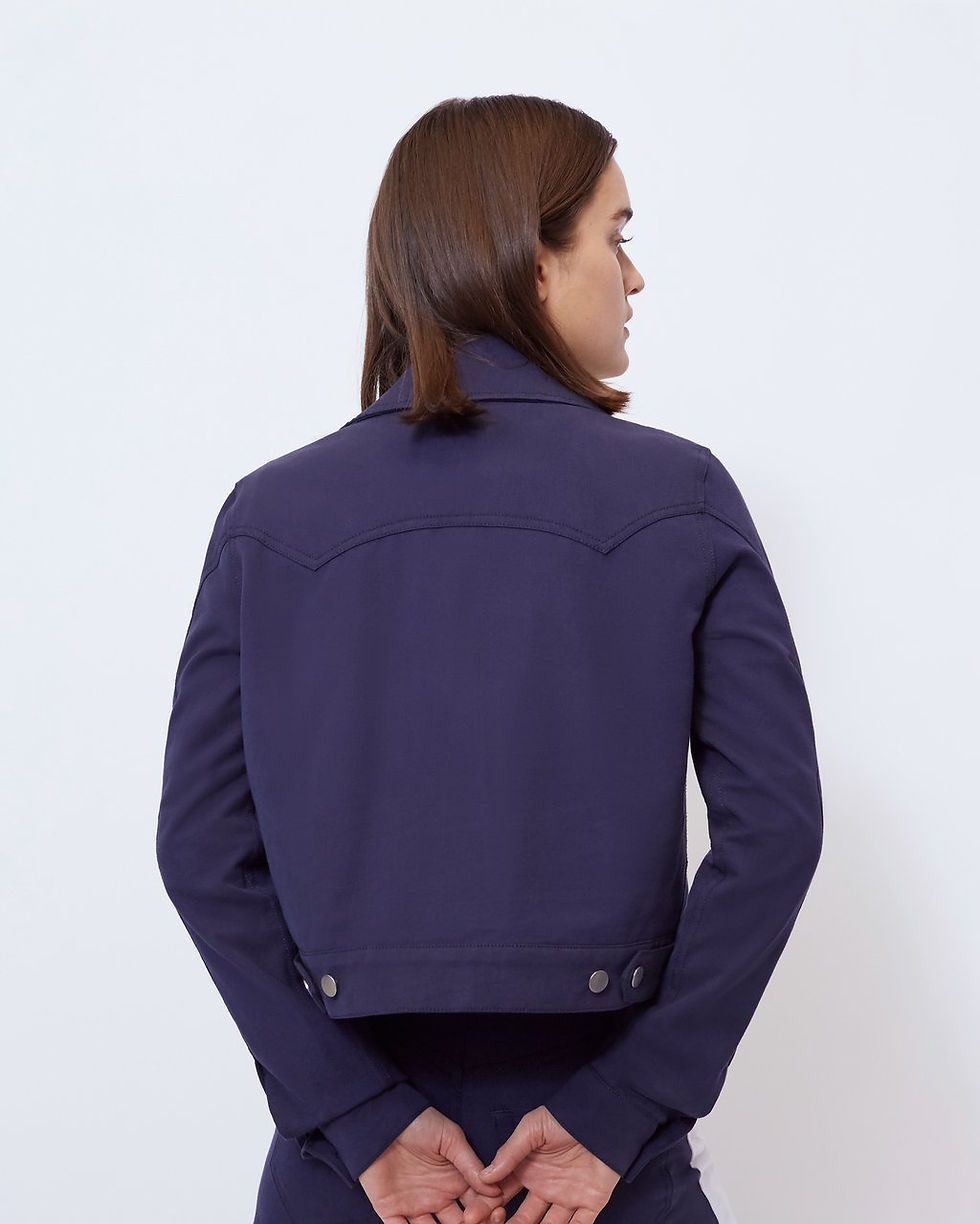 Thumbnail: Women's Relaxed-Fit Long-Sleeve Button Polar Soft Fleece Jacket