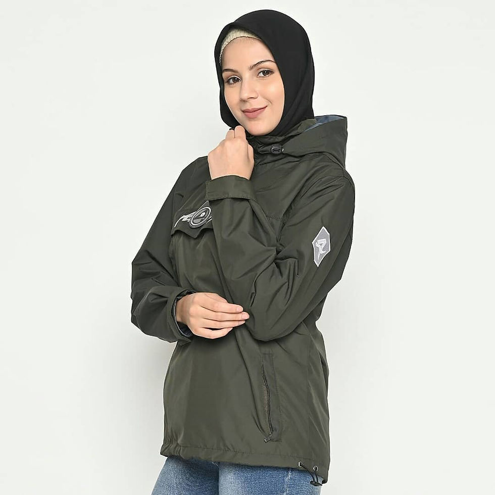 Thumbnail: Apparel Wind & Water-Resistant Pullover Rain Taslan Jacket