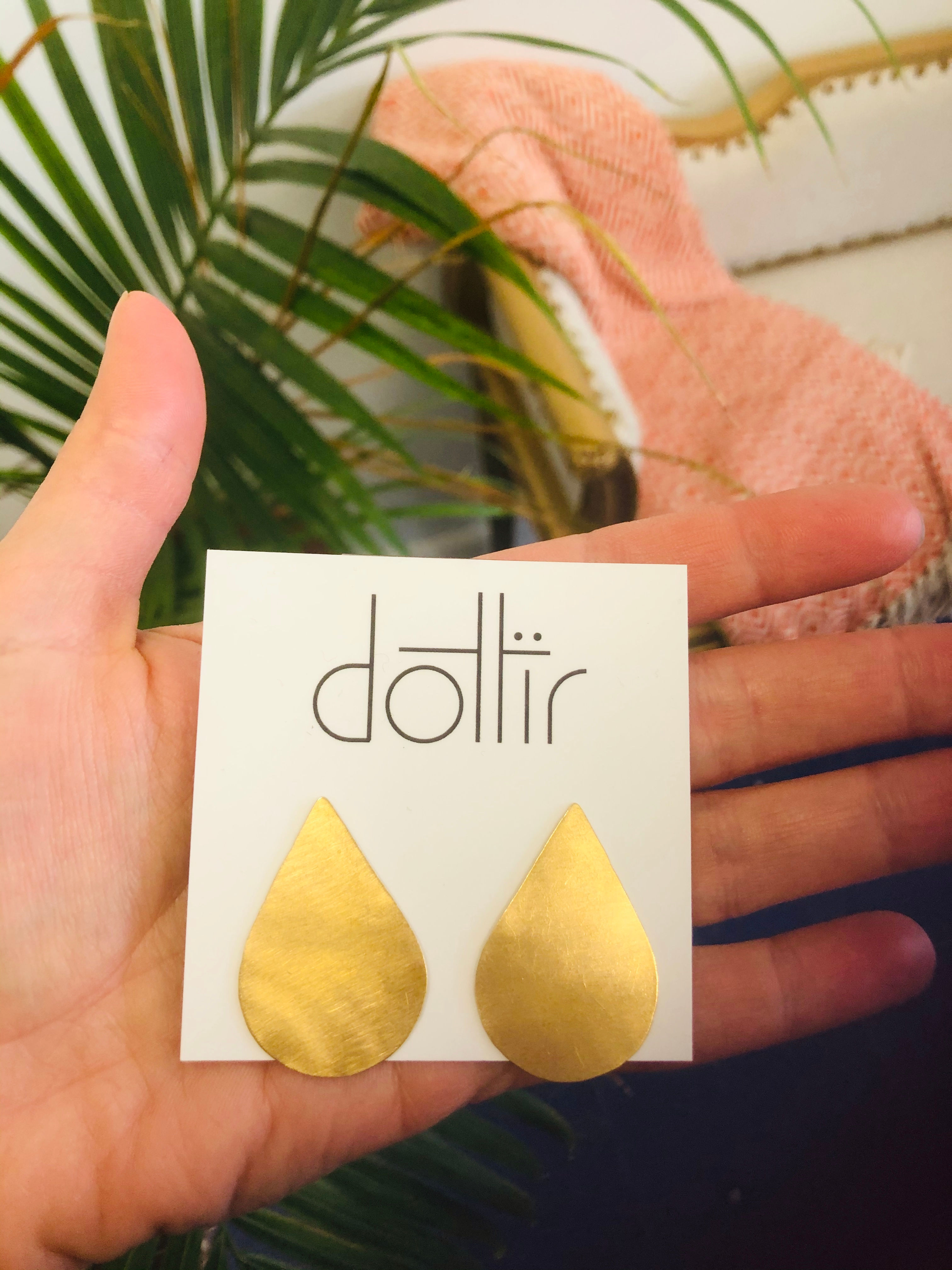 Dottir Teardrop Earrings