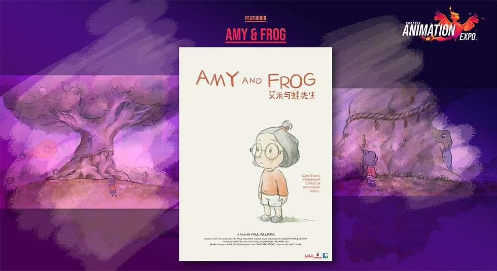 Amy and Frog Animation