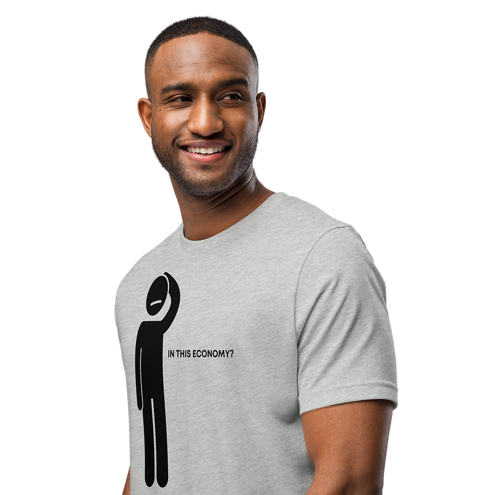 Thumbnail: Unisex T-Shirt Economy Joke