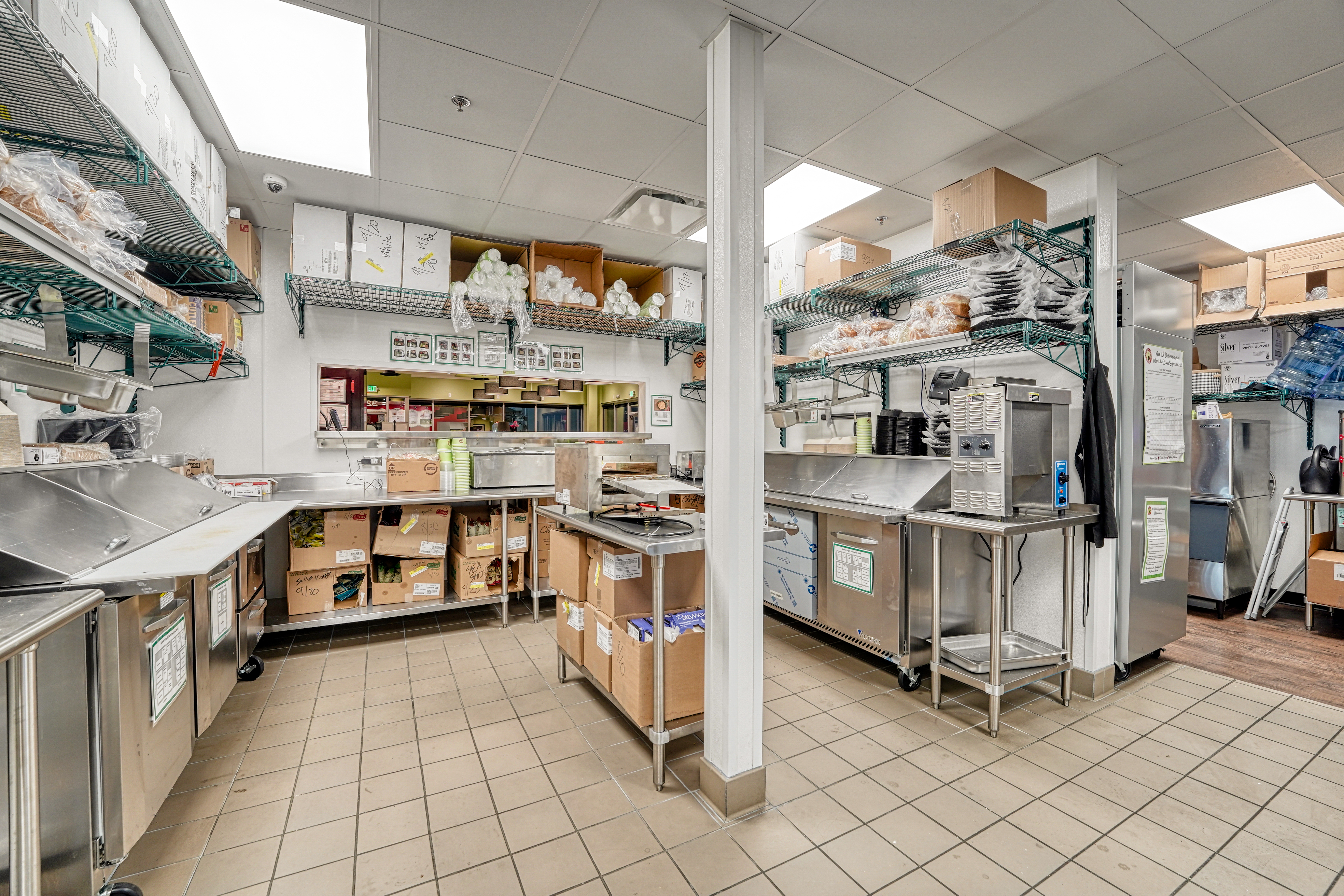 Chicken Salad Chick Aspen Grove completed commercial kitchen and preparation space
