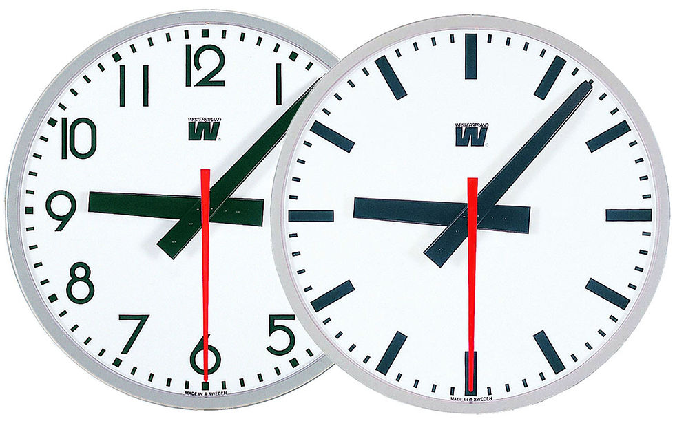 Analog Indoor/Outdoor Clock with seconds | Ingrams Time Systems