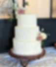 3-tier wedding cake modern wedding cake buttercream wedding cake