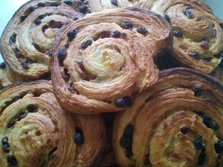 Brioche feuilleté aux raisins