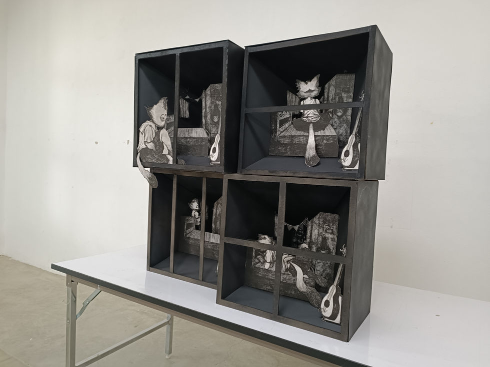 My feelings at a certain age were like being. Confined to a small box. And it makes me uncomfortable