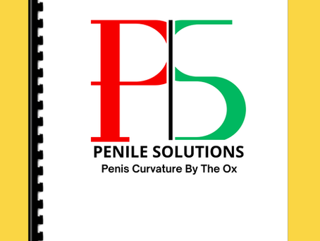 Cover of “Penile Curvature by The Ox,” a personal memoir about understanding and addressing penile curvature