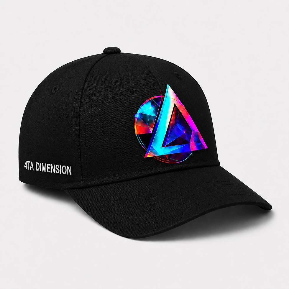 Miniatura: Gorra Negra parte lateral 4ta Dimension