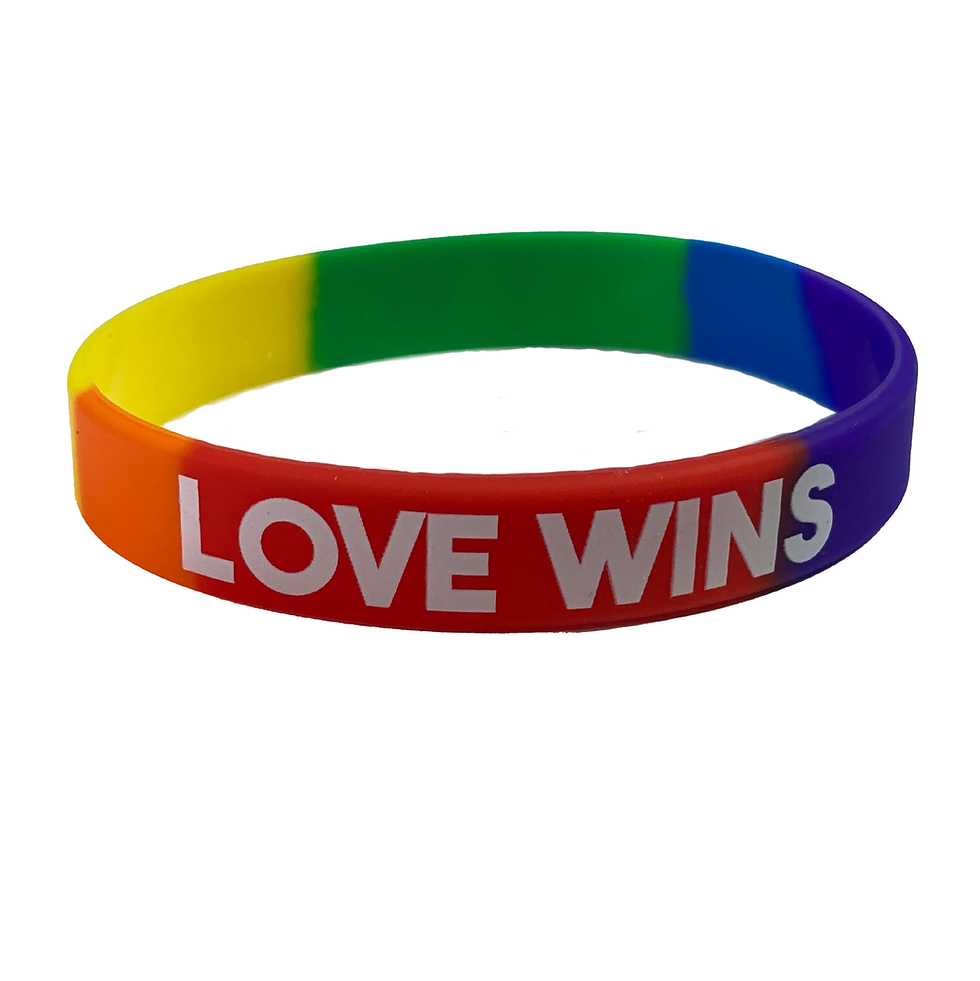 Thumbnail: Rainbow Silicone Bracelet