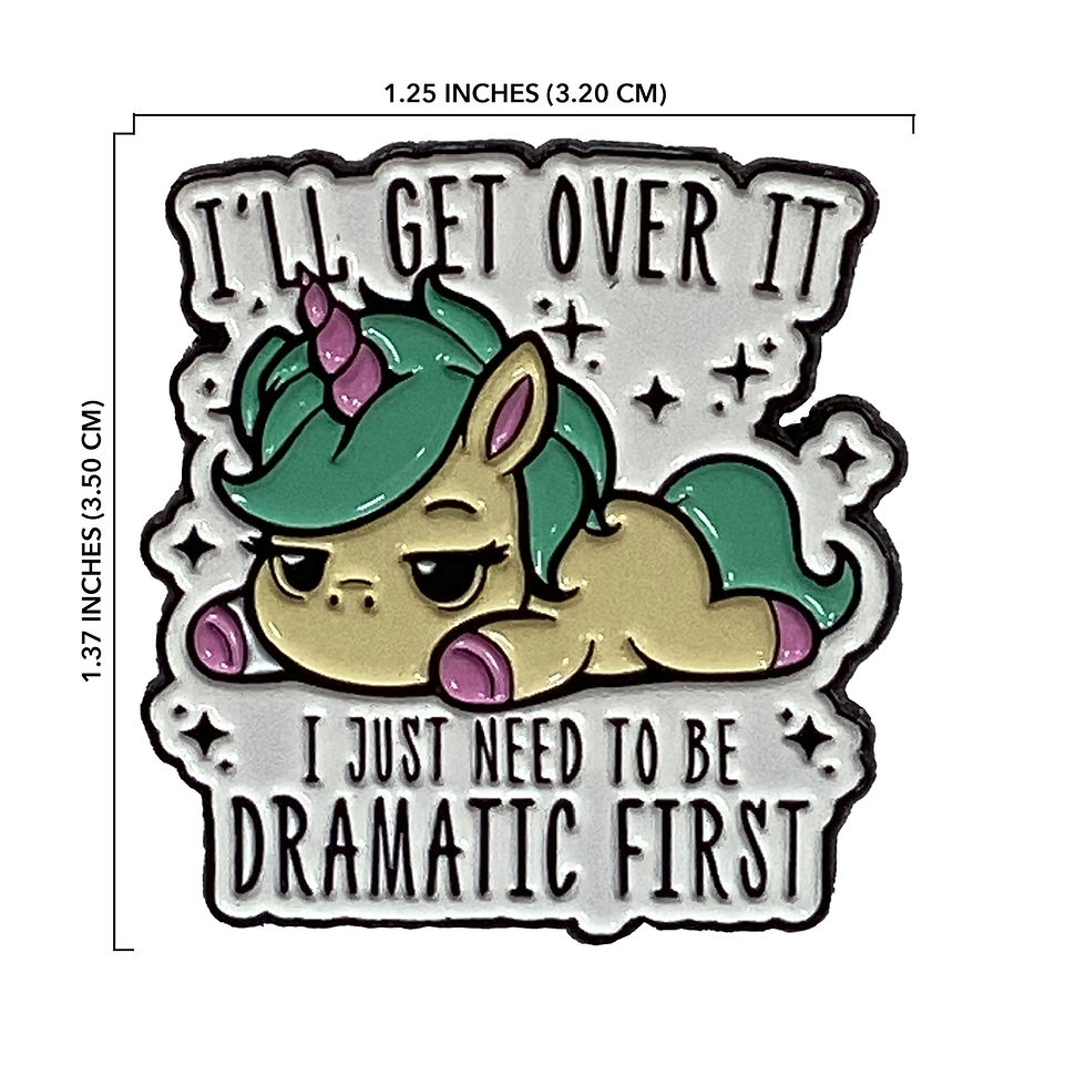 Thumbnail: I'll Get Over It Unicorn Pin