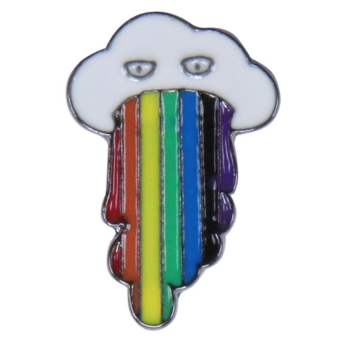 Rainbow Cloud Pin | Powered By Rainbows