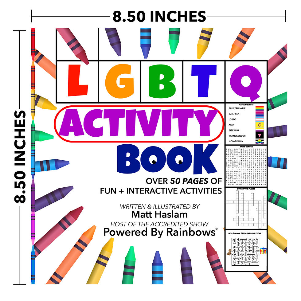Thumbnail: LGBTQ Activity Book