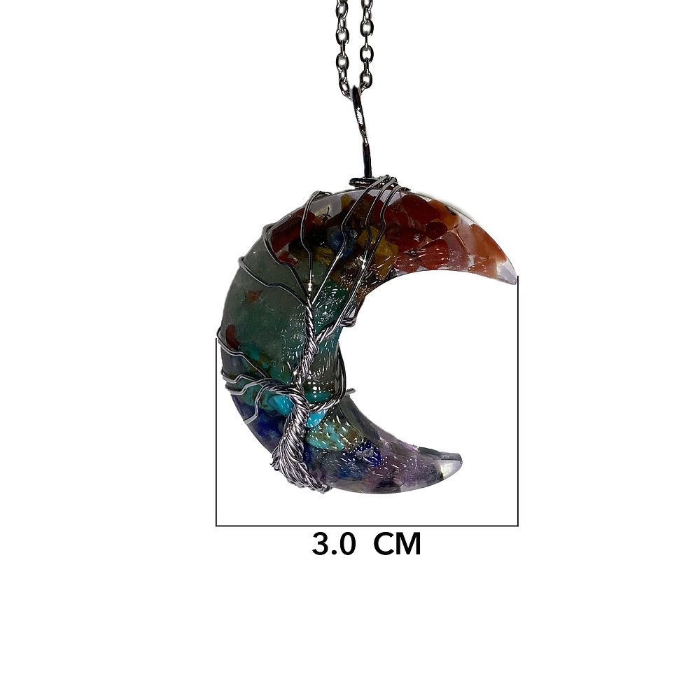Thumbnail: Rainbow Moon Necklace