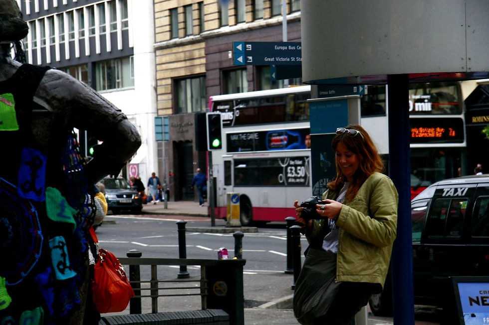 Yarn bombing Working Women 388