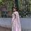 Thumbnail: Blockprinted Ombre Sari