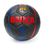 Miniatura: Balón FC Barcelona mini negro diseño escudo vista frontal