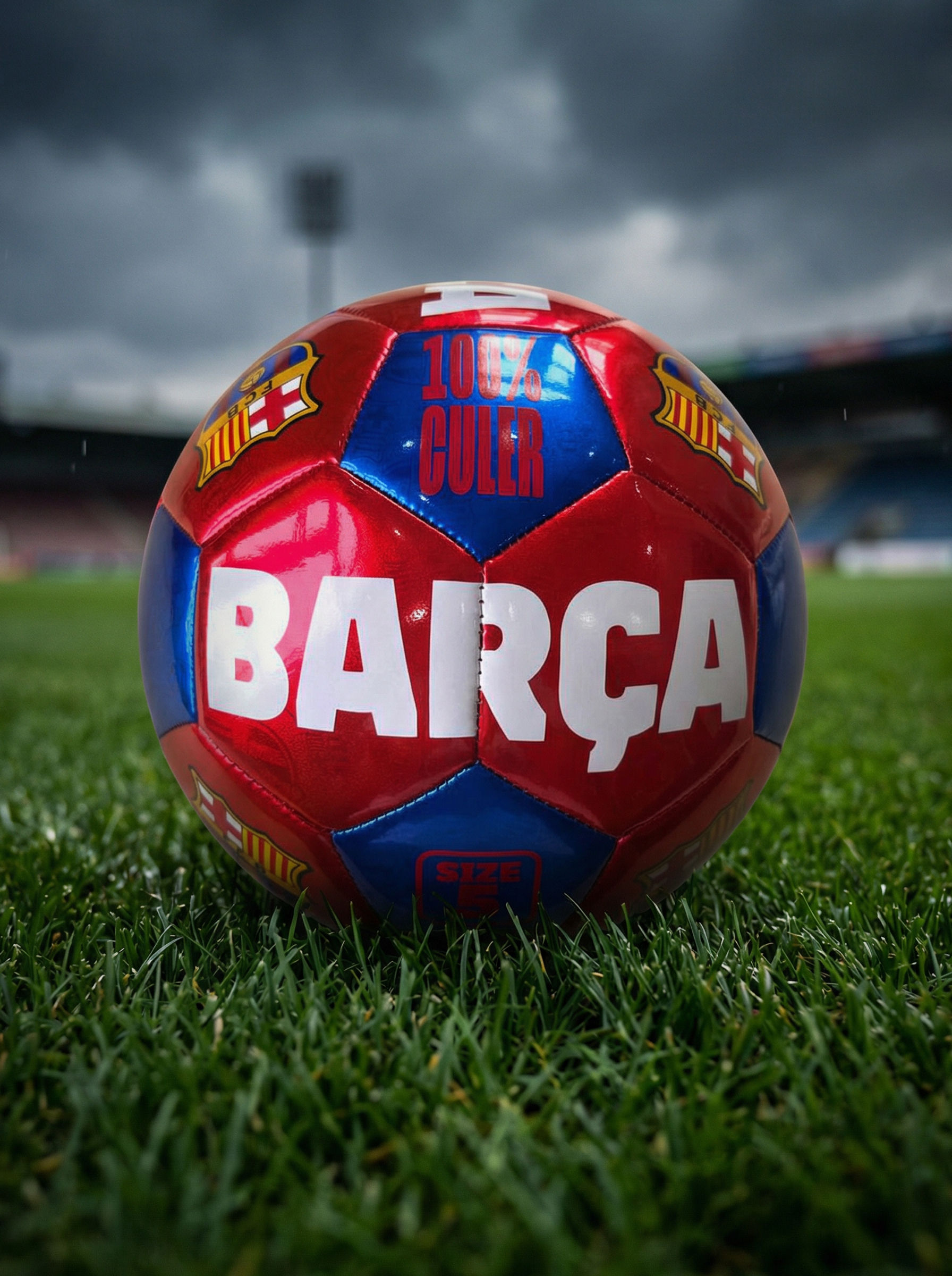 Balon Escudos Grande FC BARCELONA