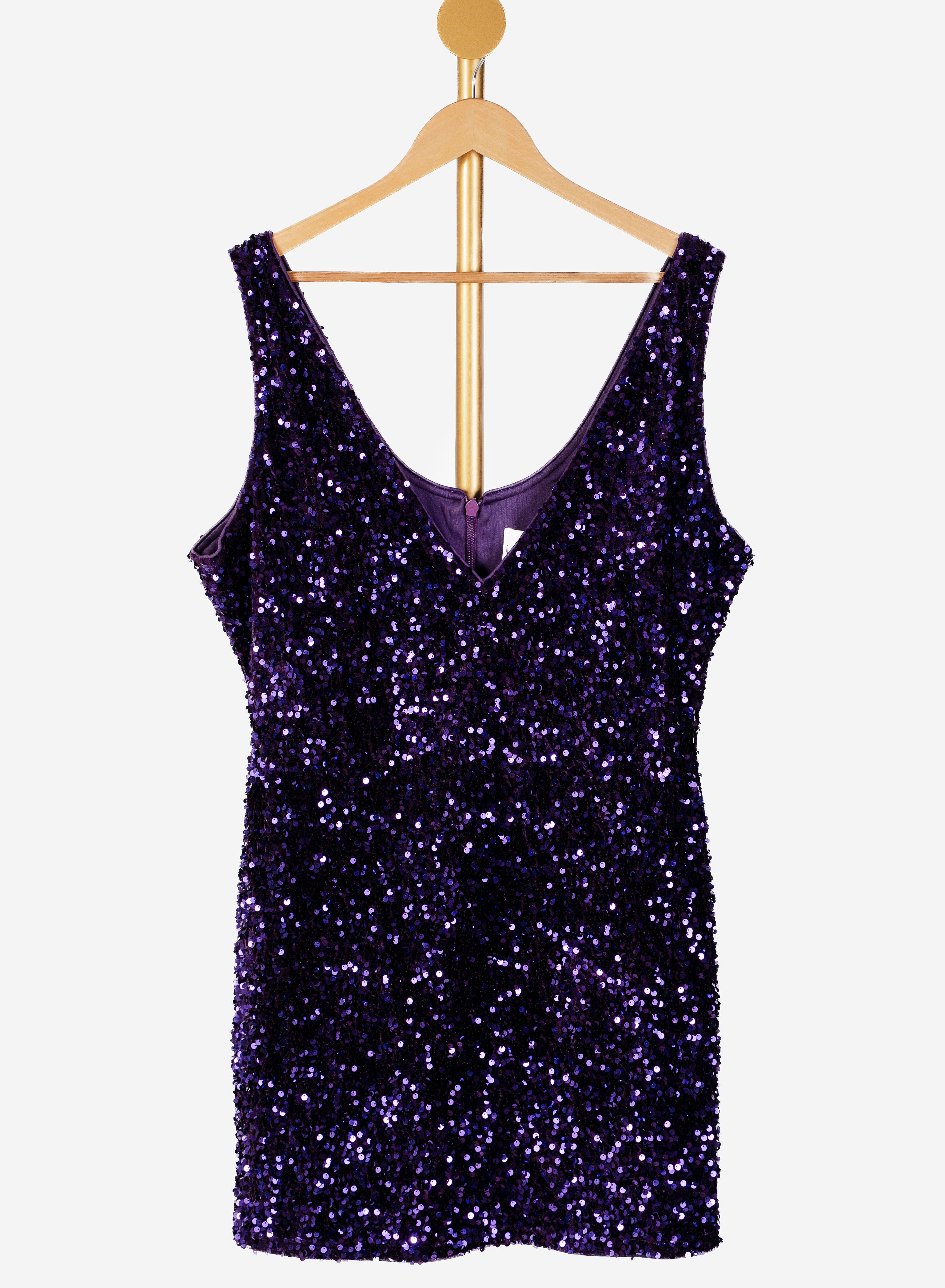 Amethyst Mini “Birthday” Dress