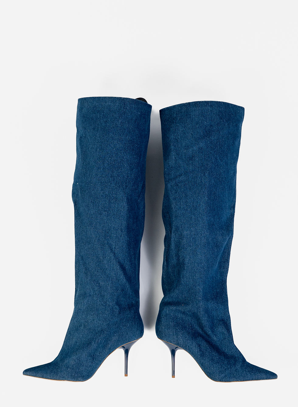 Thumbnail: Make a Scene Denim Scrunch Boots  