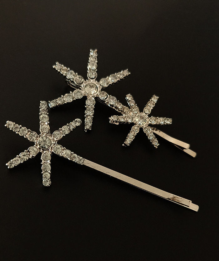 Thumbnail: European And American Temperament Diamond Star Clip