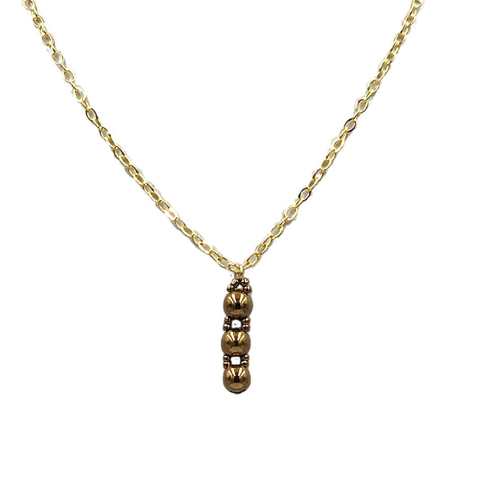 Thumbnail: Hemisphere Necklace - Short