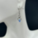 Thumbnail: Single Crystal Jump Ring Earrings