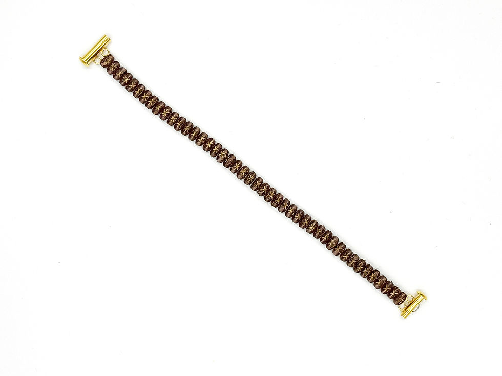 Thumbnail: Czech Glass Star Bracelet
