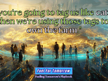 "Another one for the ethos. They're forcing universal digital ID on us, like it or not. So let's seize it—flip their surveillance tool into unstoppable people power: