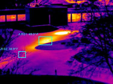 Infrared Steam Leak Detection